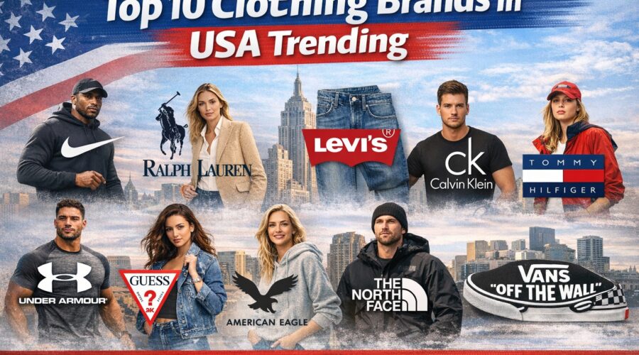 top 10 clothing brands in usa